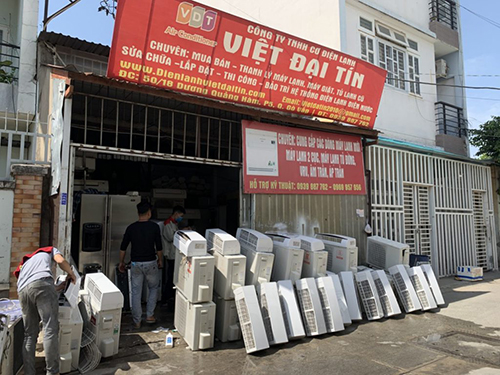 Thu mua máy lạnh cũ giá cao - Điều Hòa Không Khí Việt Đại Tín - Công Ty TNHH Dịch Vụ Kỹ Thuật Việt Đại Tín